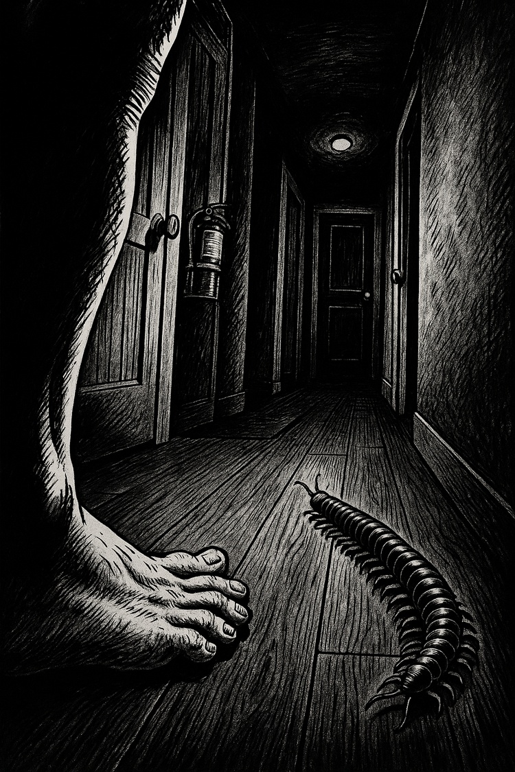 Two deer standing together