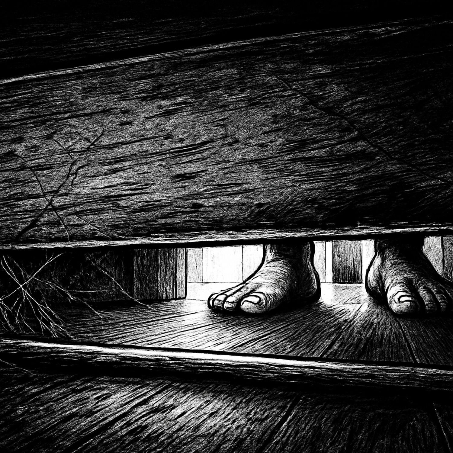 Two deer standing together