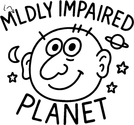 Mildly Impaired Planet Logo