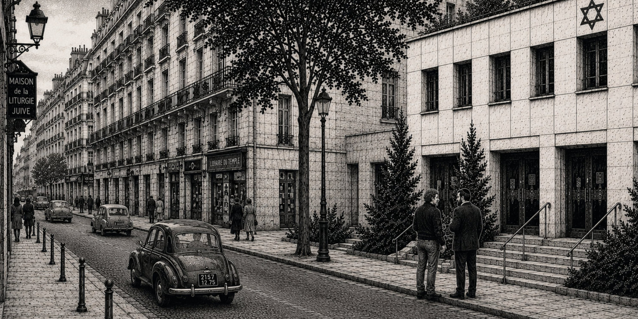 narrator and ben on street